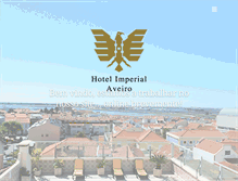 Tablet Screenshot of hotelimperial.pt