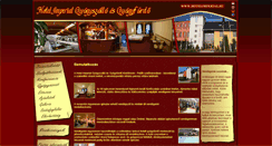 Desktop Screenshot of hotelimperial.hu