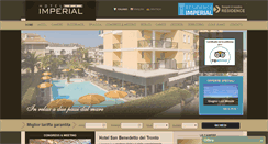 Desktop Screenshot of hotelimperial.it